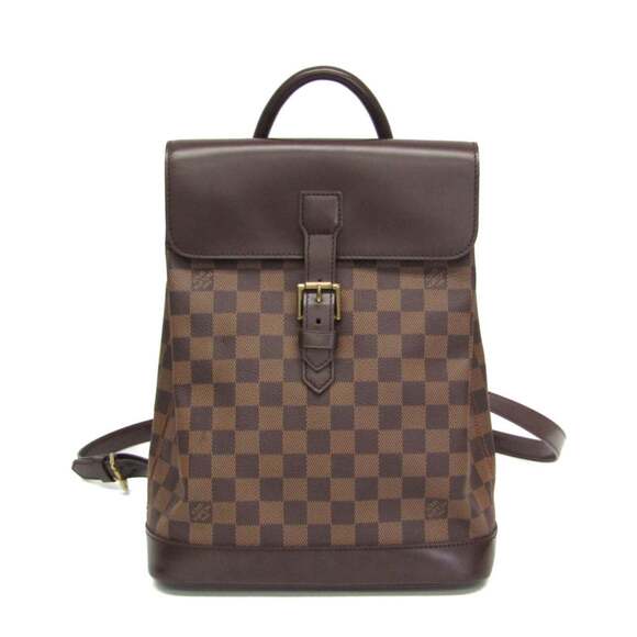 LOUIS VUITTON Handbags - Louis Vuitton Damier Soho N51132 Women's Backpack Ebene